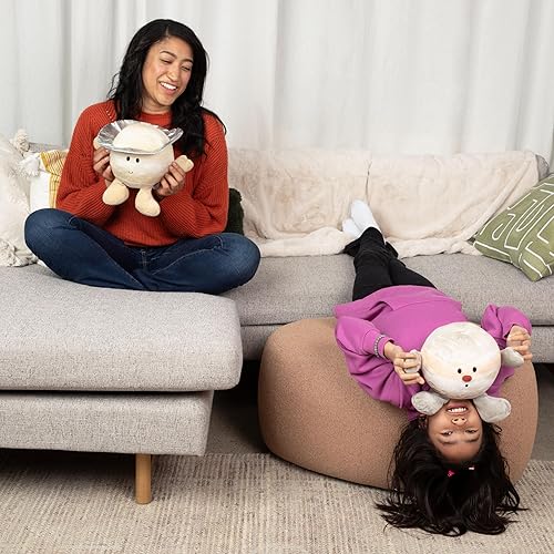 Miniatura 8 de Celestial Buddies Jupiter Buddy | Peluche suave de 12 pulgadas, características bordadas, etiqueta de datos divertidos de planetas para niños -