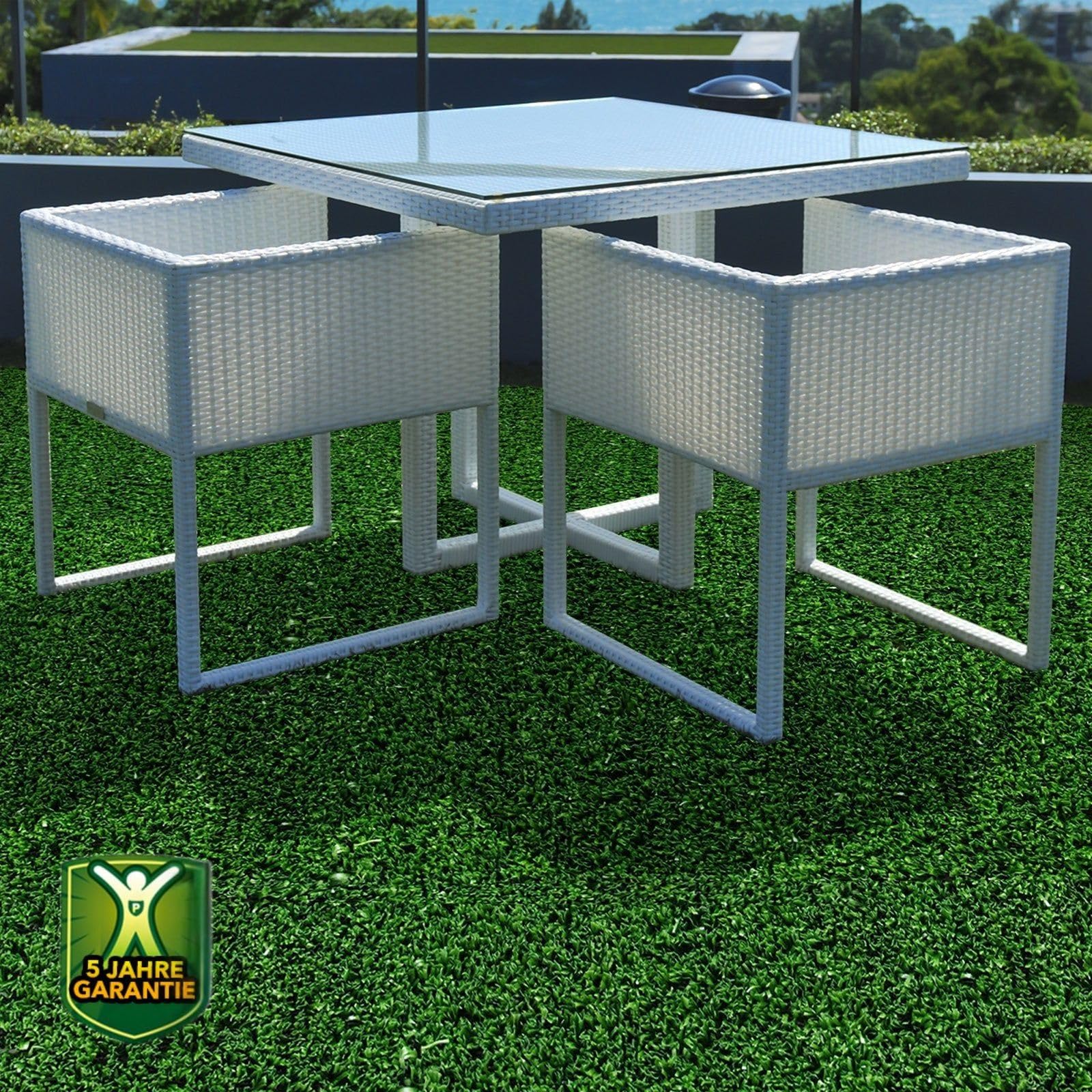 Floordirekt Gazon Synthétique 2 x 5 m = 10 m² Gazon Synthétique pour Balcon Résistant aux Intempéries - Vert 7mm Spring