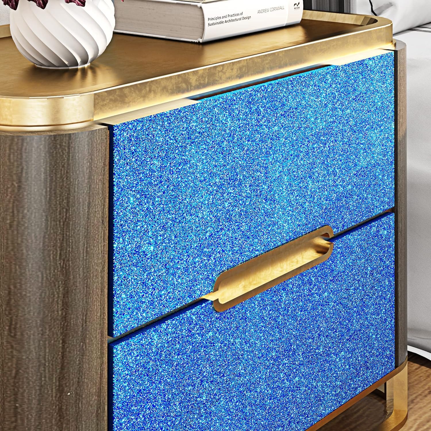 FunStick 40CMx6M Glitterbehang Blauw Glitterfolie Zelfklevend Donkerblauw Zelfklevende Folie Glitterfolie Voor Wandmeubilair Glitterpapier Knutselplotter Folie Vinyl Zelfklevende Folie Decoratie FunStick 40CMx6M Glitterbehang Blauw Glitterfolie Zelfklevend Donkerblauw Zelfklevende Folie Glitterfolie Voor Wandmeubilair Glitterpapier Knutselplotter Folie Vinyl Zelfklevende Folie Decoratie