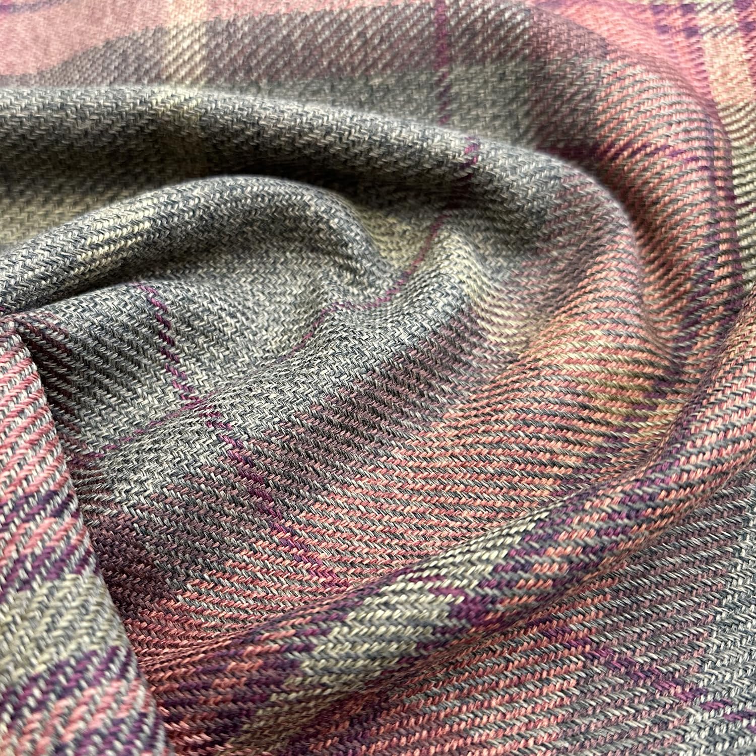 Glamour Secrets Harrier Upholstery Fabric Grampian Faux Wool Curtain Cushion Material - Sold Per Metre - 150 Cm Wide - 60" (Harrier)