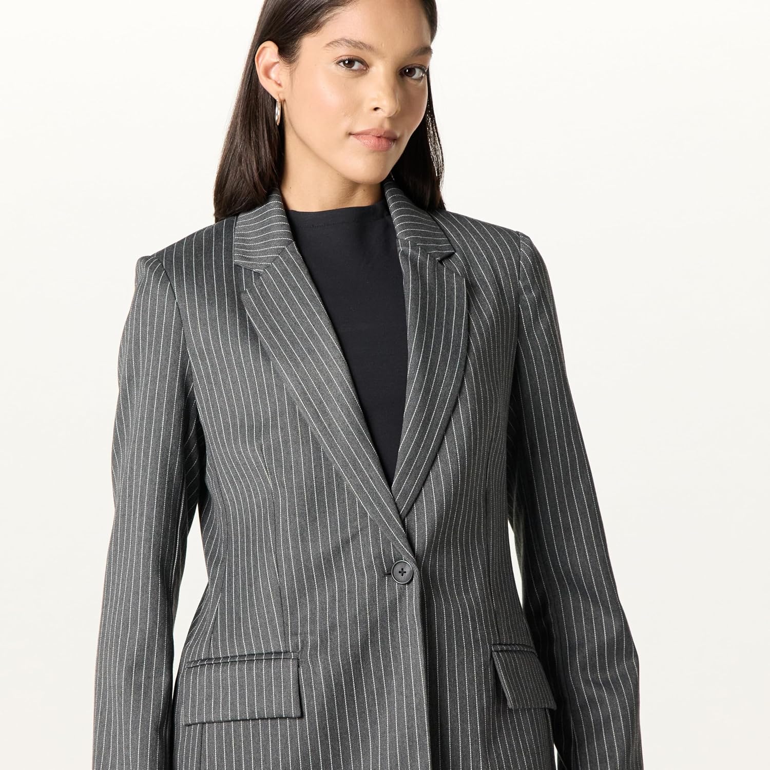 The Drop Women's Blake Long Blazer - Image 3