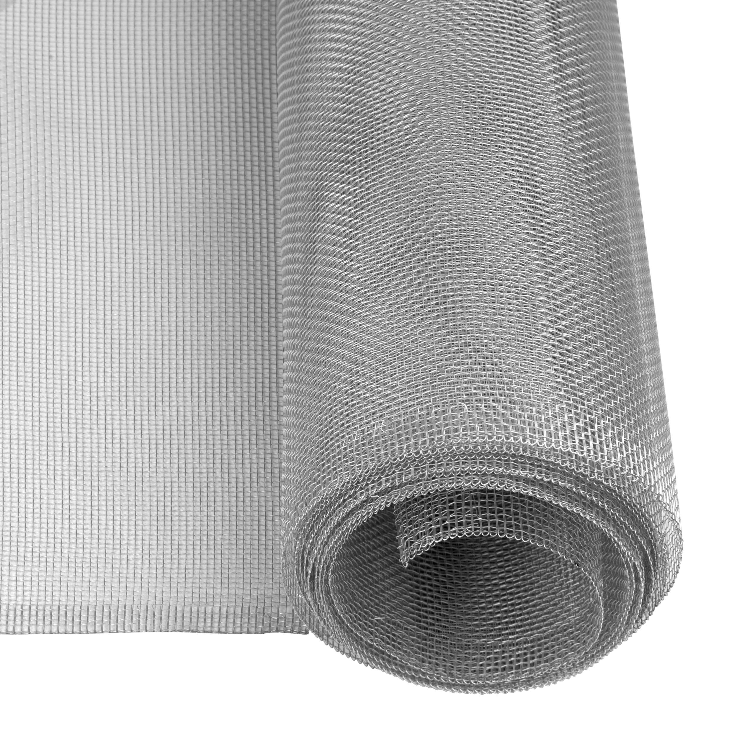 Windhager03621 Insect Protection Fly Screen Fabric Aluminium, Silver