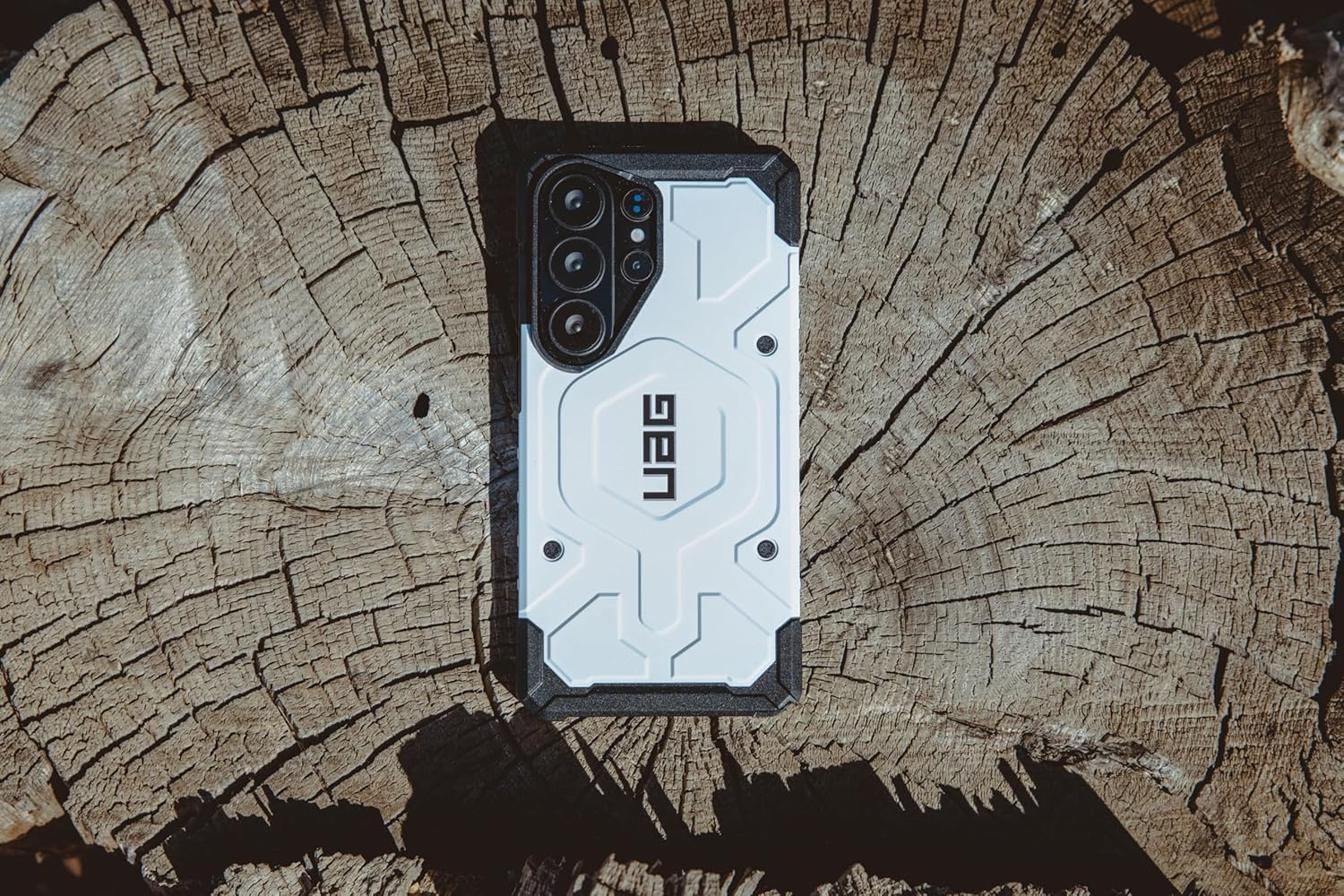 URBAN ARMOR GEAR UAG for Samsung Galaxy S26 Ultra Case 6.9" Pathfinder - Magnetic Charging Compatible Rugged Military Drop Tested Protective Cover, White