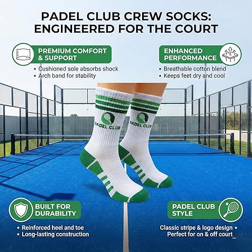 Miniatura 5 de Calcetines de rendimiento Super Fly Goods para hombres y mujeres, calcetines atléticos novedosos unisex para deportes, golf, tenis, pickleball, yoga