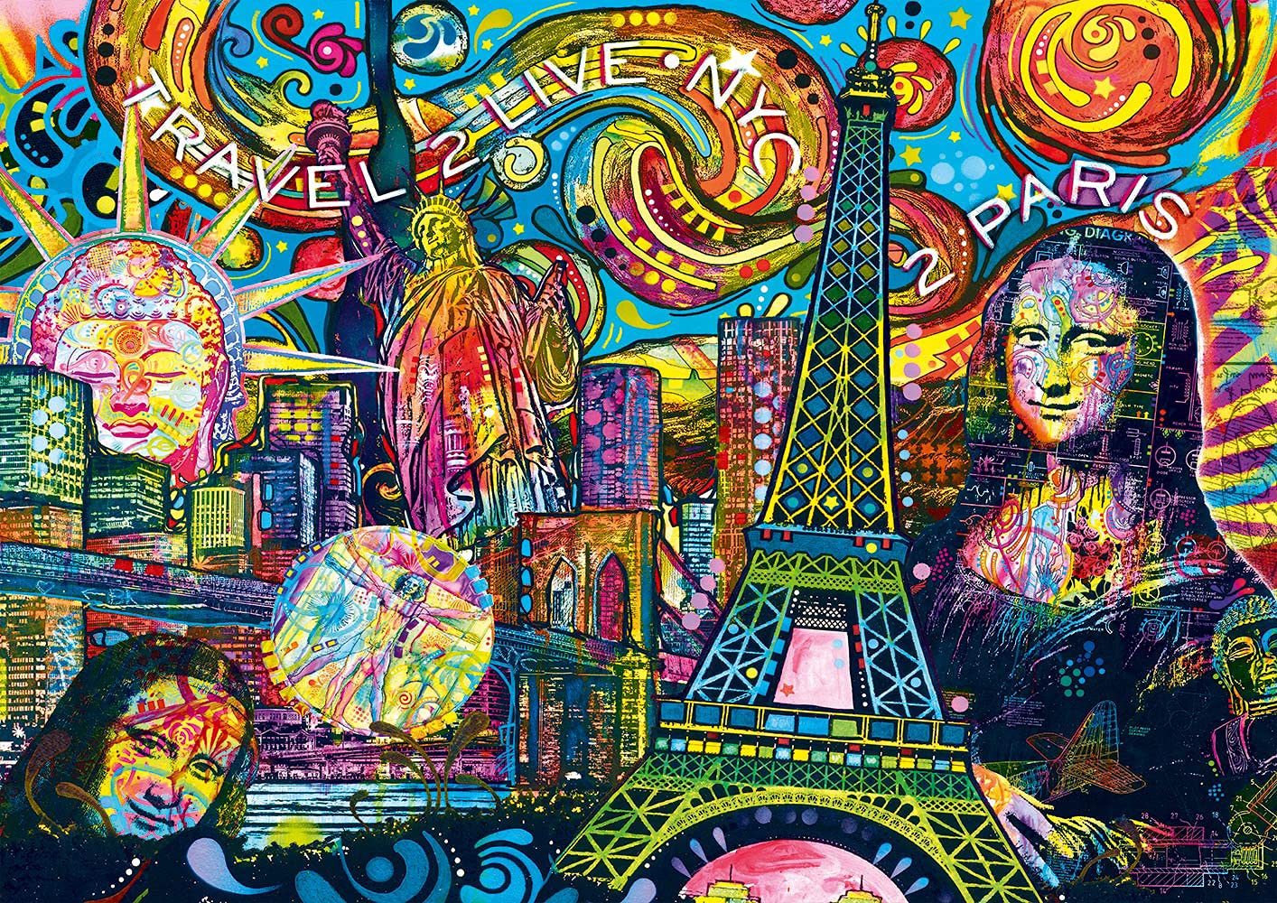 Bluebird Puzzle New York – 3000 Teile Puzzle Mit Detailreichem Stadtmotiv