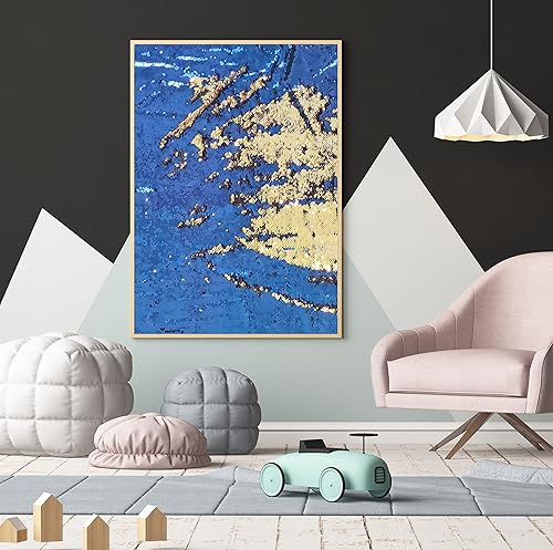 Miniatura 6 de Tela sensorial de lentejuelas de pared para niños, tela de grafiti sensorial de lentejuelas grandes de 0.2 pulgadas para niños pequeños,