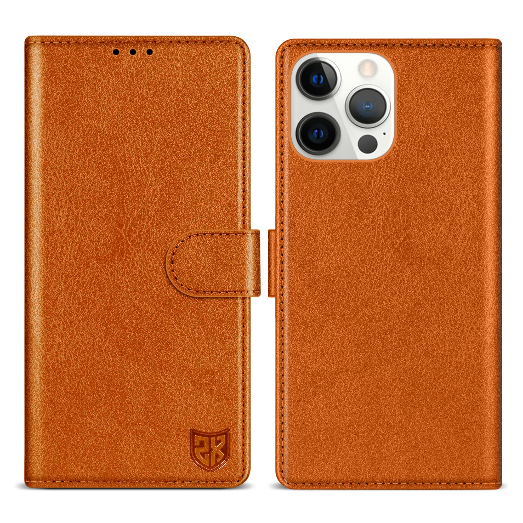 ZZXX iPhone 18 Plus Wallet Case with [RFID Blocking] Card Slot