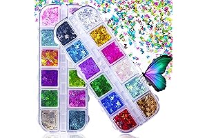 JOYJULY Butterfly Nail Sequins