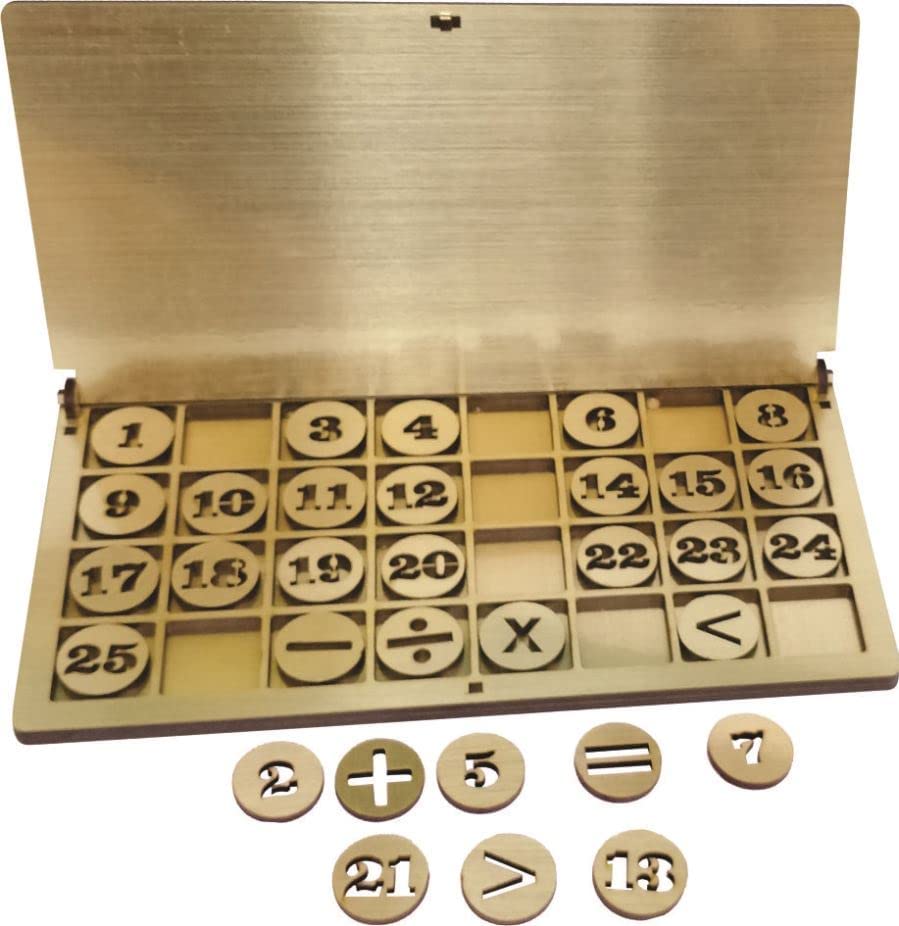 Braintastic Math Number Counting Wooden Portable Learning & Educational Montessori Games Toys for Kids 2