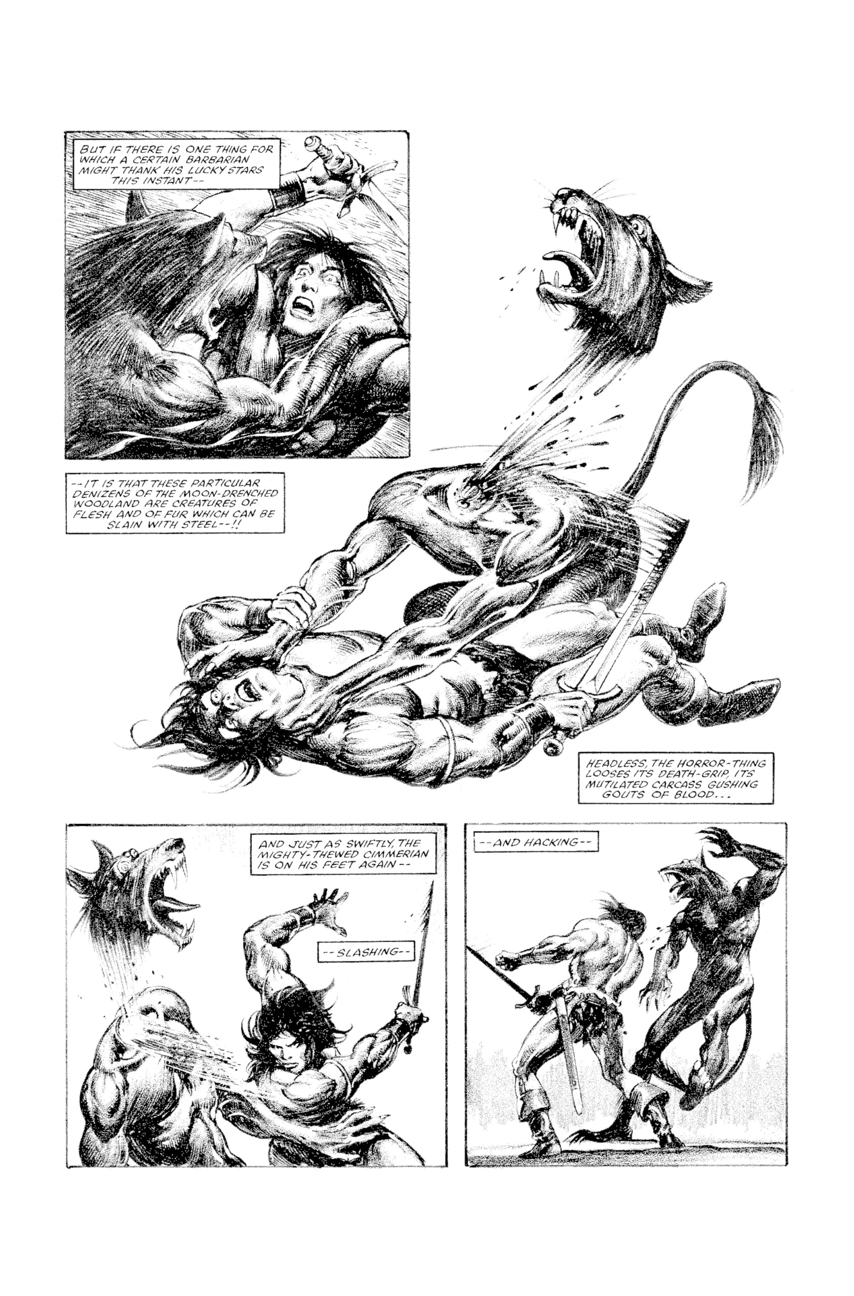 The Savage Sword of Conan the Original Comics Omnibus 6