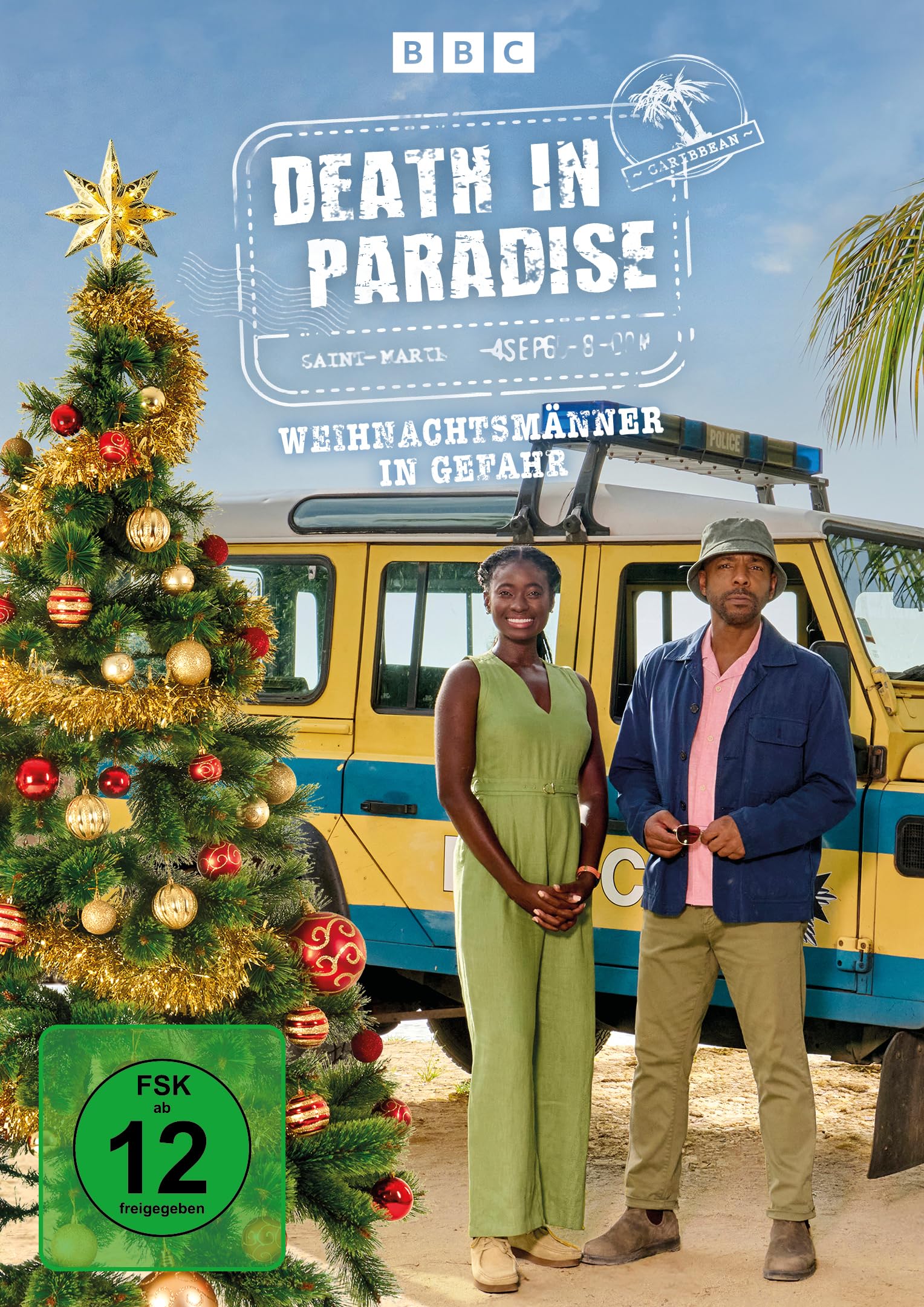 Death in Paradise - Weihnachtsmänner in Gefahr (Christmas Special 2024) [DVD]