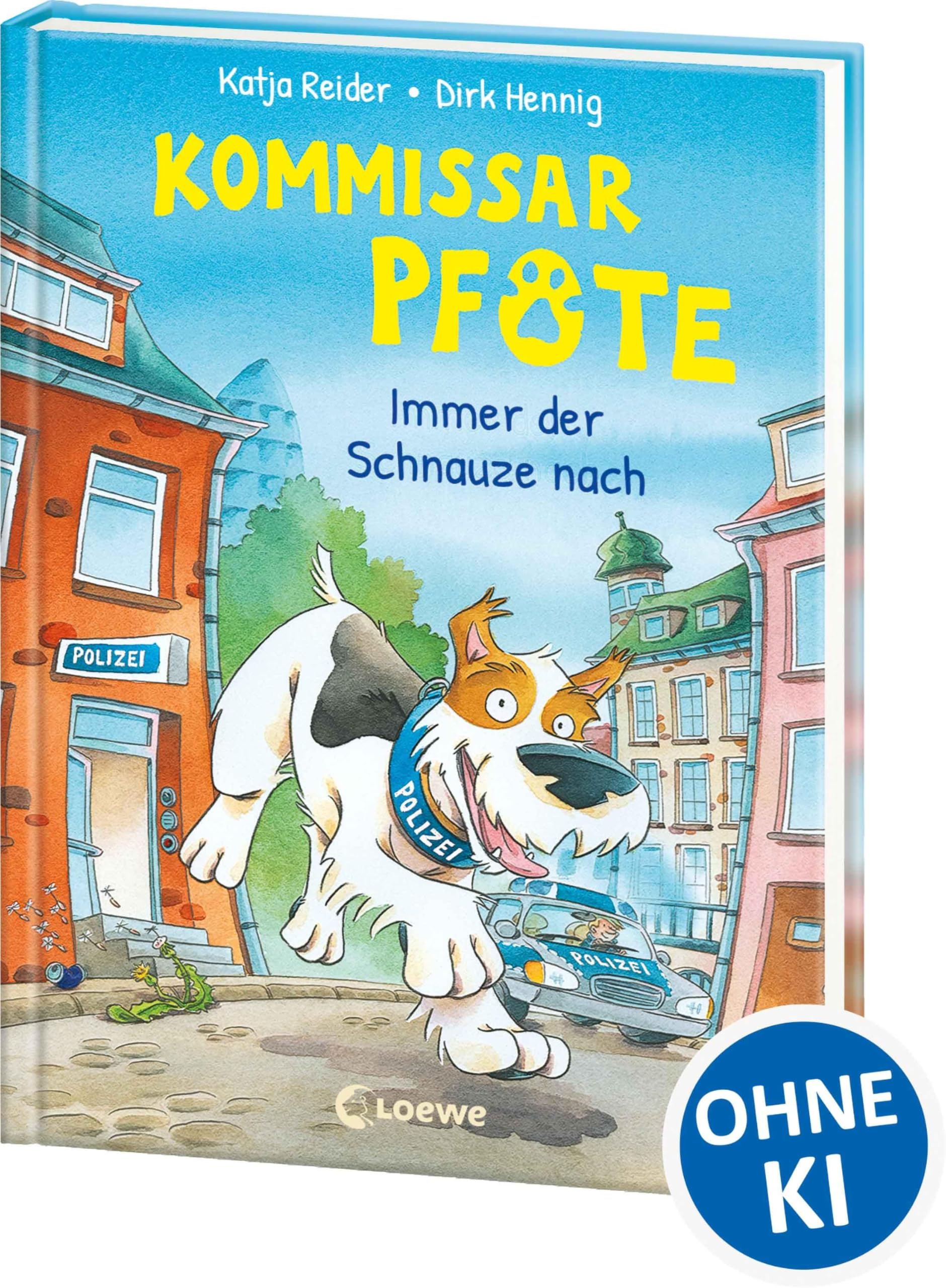 Kommissar Pfote (Band 1) - Immer der Schnauze nach: Polizei-Buch für Erstleser ab 6 Jahre