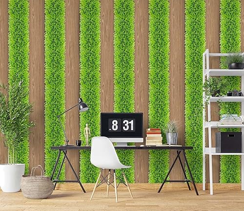 3D Green Grass A1186 Wall Paper Print Decal Deco Wall Mural Self-Adhesive Wallpaper AJ US Amy 2023 July (Vinyl (No Glue & Removable),