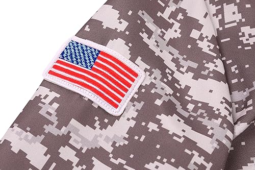 Miniatura 4 de Disfraz del ejército para niños, disfraz de Halloween del ejército para niños, disfraz de soldado de camuflaje militar para disfraz de soldado de