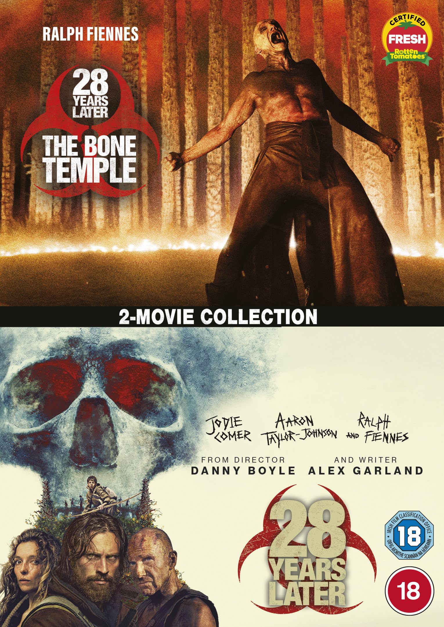28 YEARS LATER / 28 YEARS LATER THE BONE TEMPLE BRAND NEW SEALED GENUINE UK DVD