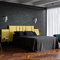 Vista 145 de Jaxx Panelist - Cabecero acolchado moderno, juego de 4 paneles para montar en la pared (cada uno de 11.25 x 38 pulgadas), tamaño King