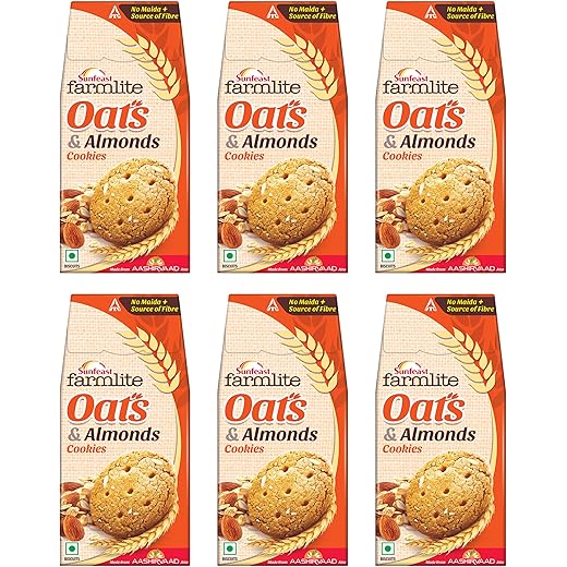 Sunfeast Oats Almonds Bundle Pack - 900g 900 g