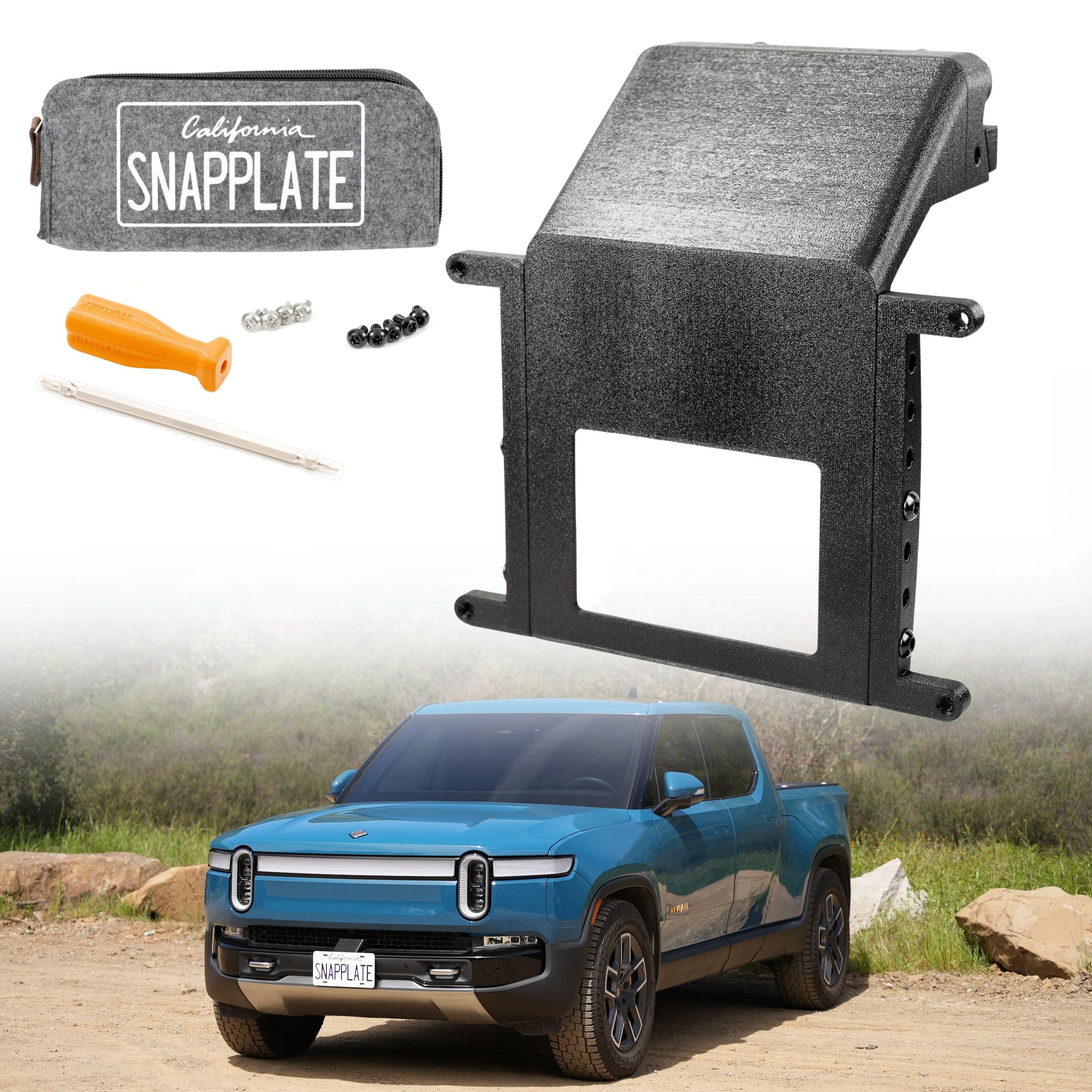 Amazon.com: SnapPlate® No-Drill Front License Plate Mount for 2022