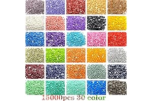 Ssuptikes 22 Pieces Diamond Painting Kit