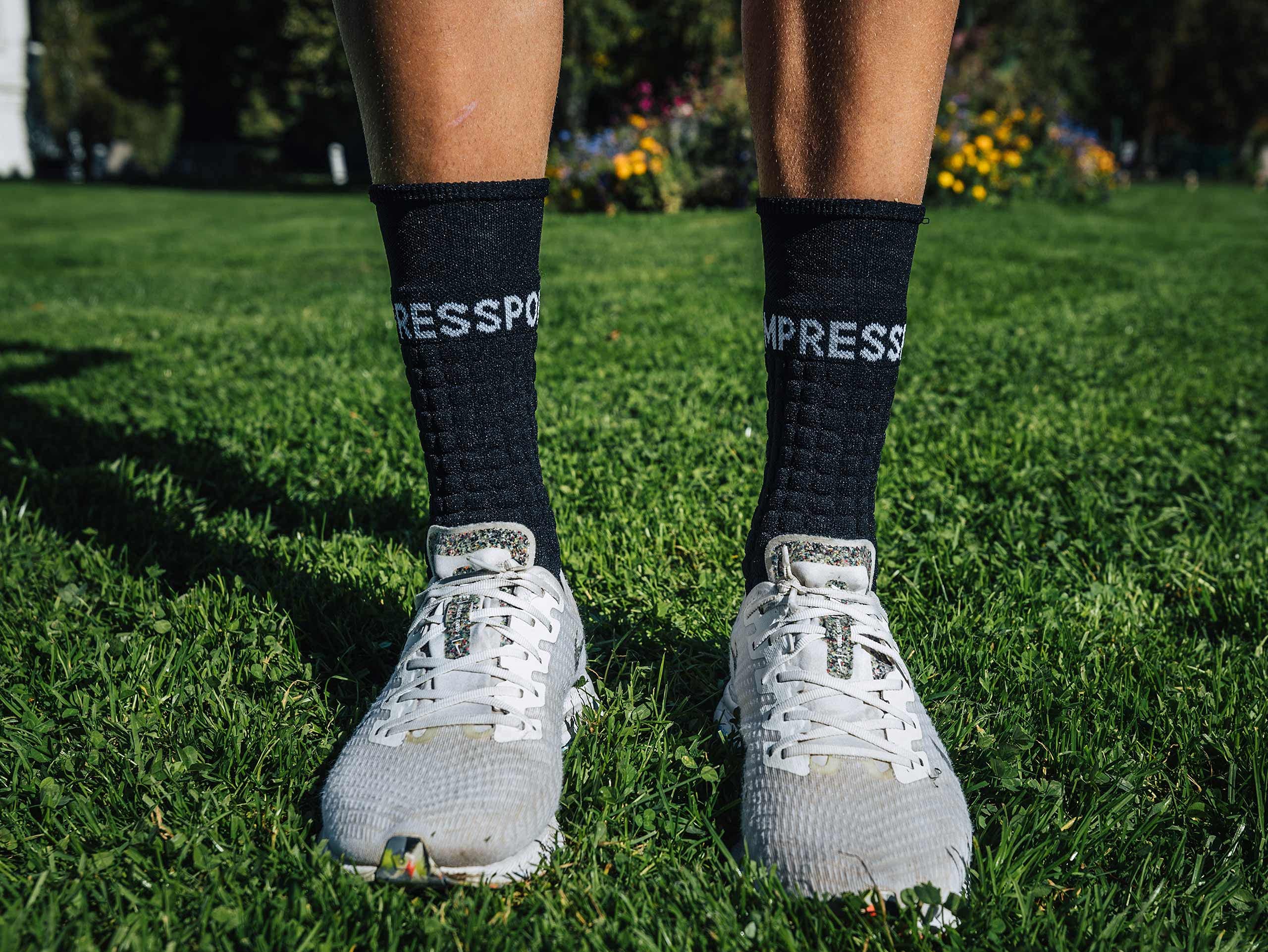 COMPRESSPORT Pro Racing Socks Winter Run Calzini Unisex - Adulto