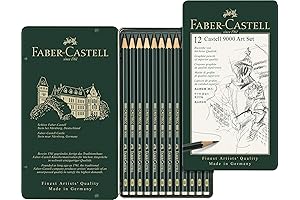 Create Masterpieces with the Faber-Castell 9000 Graphite Sketch Pencil Sets