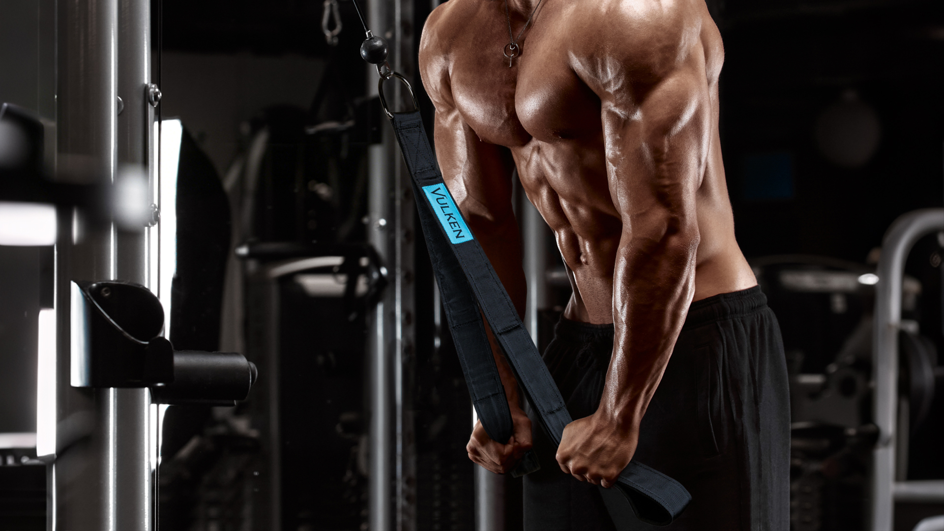 Amazon.com: Vulken Tricep Rope Cable Attachment. 28.7 Inch & 22