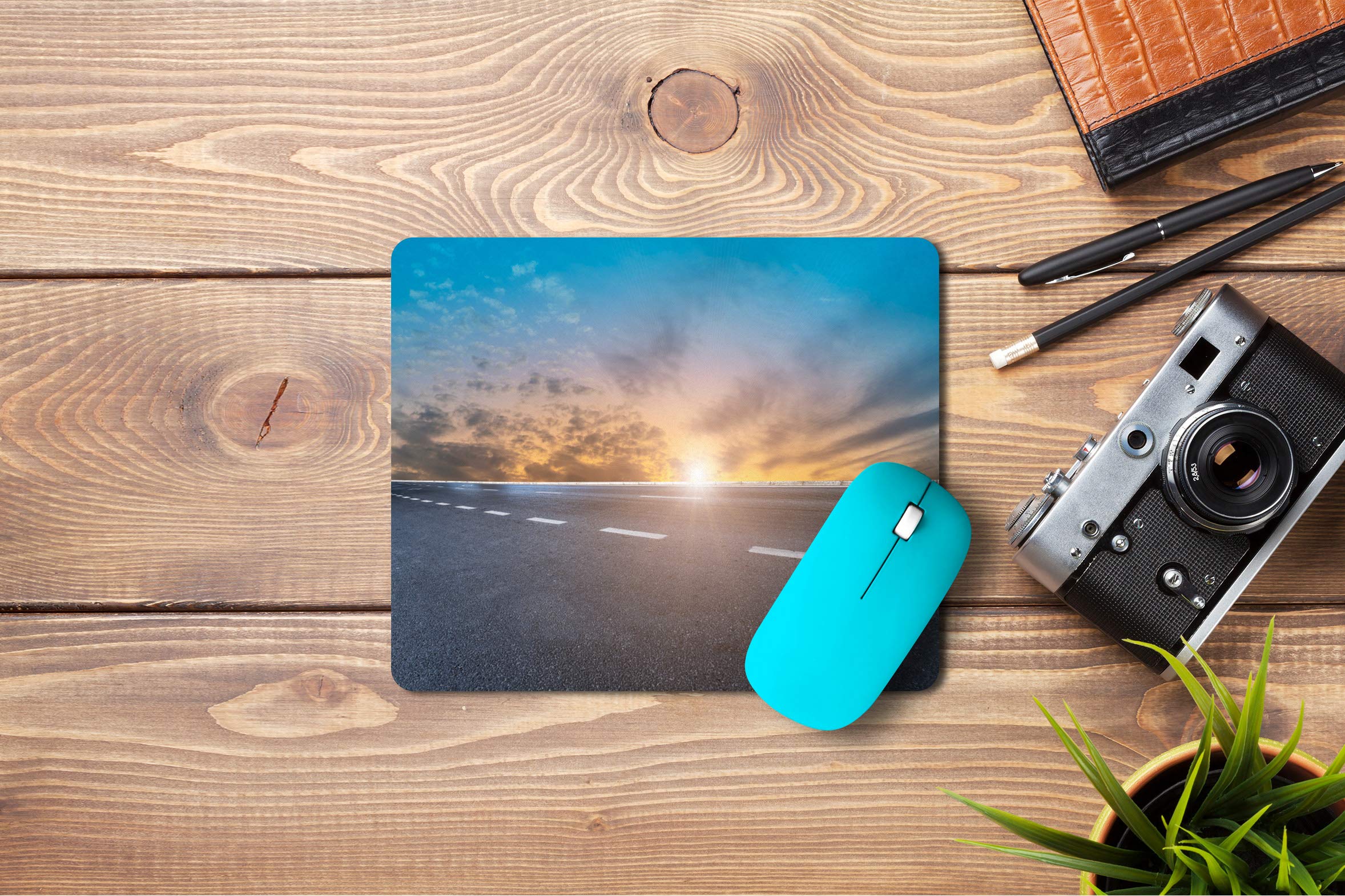 5 Ace amzing Sunset View frod HD Printed Designer Speed Mousepad for Laptop|Dekstop|Gamers|Graphic designers-7x8.5 Inches