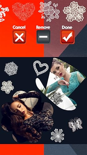 Lace Photo Collage Maker