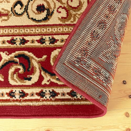 Miniatura 6 de SUPERIOR Alfombras de área para dormitorio, casa de campo, cocina, entrada, lavandería, decoración de sala de estar, colección Longfield, 6 x 9