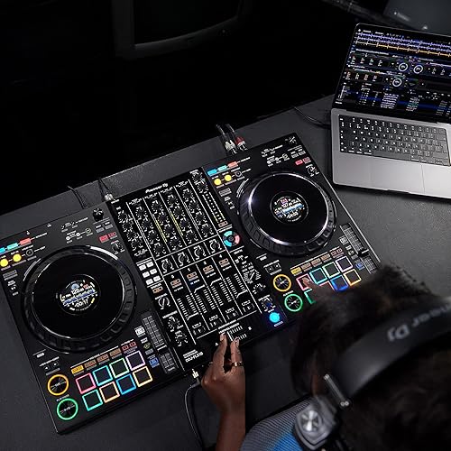 Miniatura 13 de Pioneer DJ DDJ-FLX10 Edición Limitada - Controlador DJ de 4 canales para Rekordbox & Serato - Negro