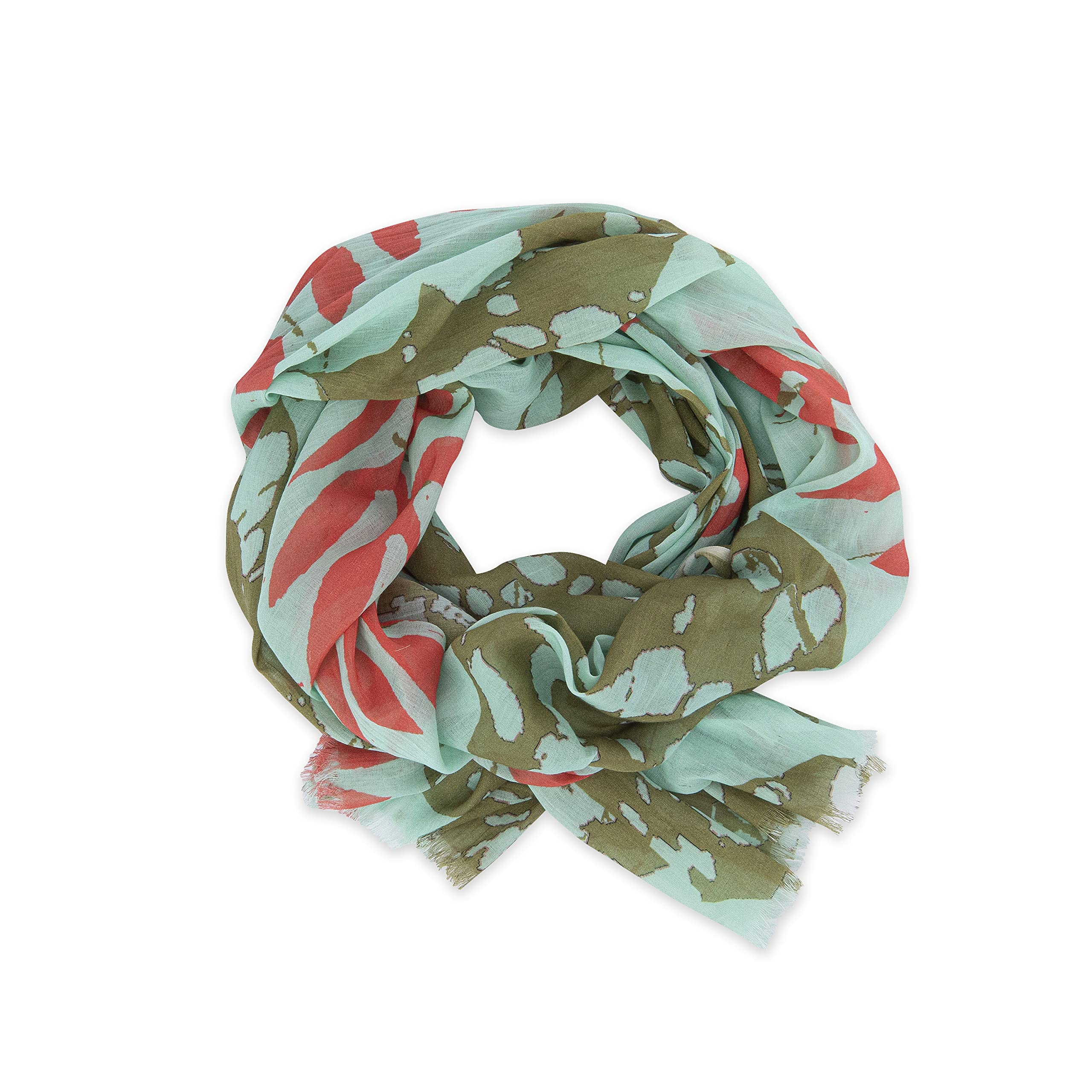 pistilWomen's Cacao Tropical Print Scarf, Mint