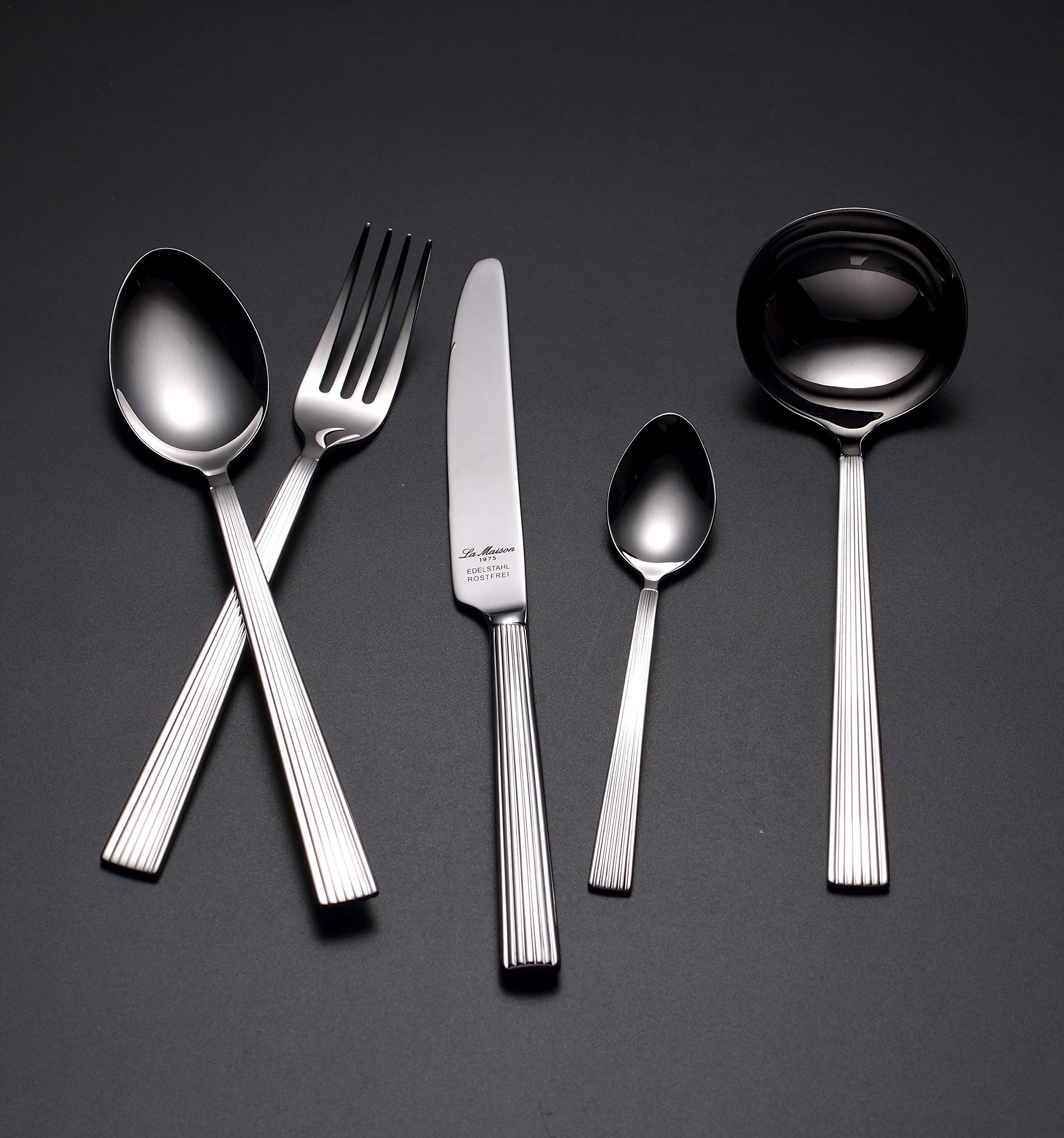 Bergner Maina 6 Pcs Stainless Steel Dessert Fork Set 3