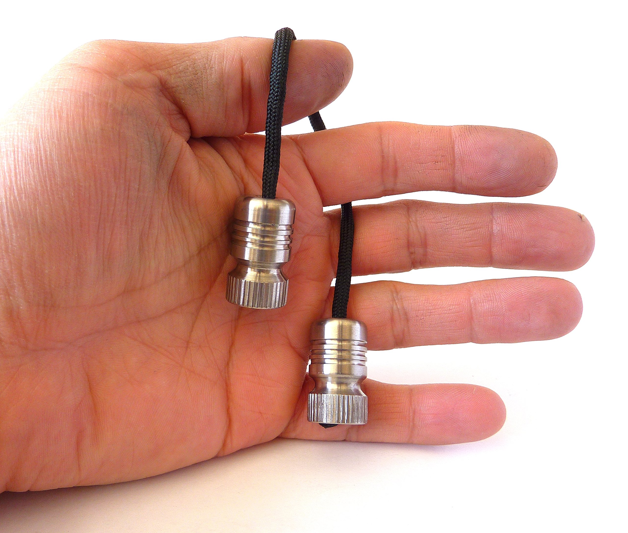 BEGLERI BOMBER - STAINLESS STEEL - HAND MACHINED EDC GREEK WORRY FIDGET BEADS - MADE IN THE USA - GIFTS FOR MEN