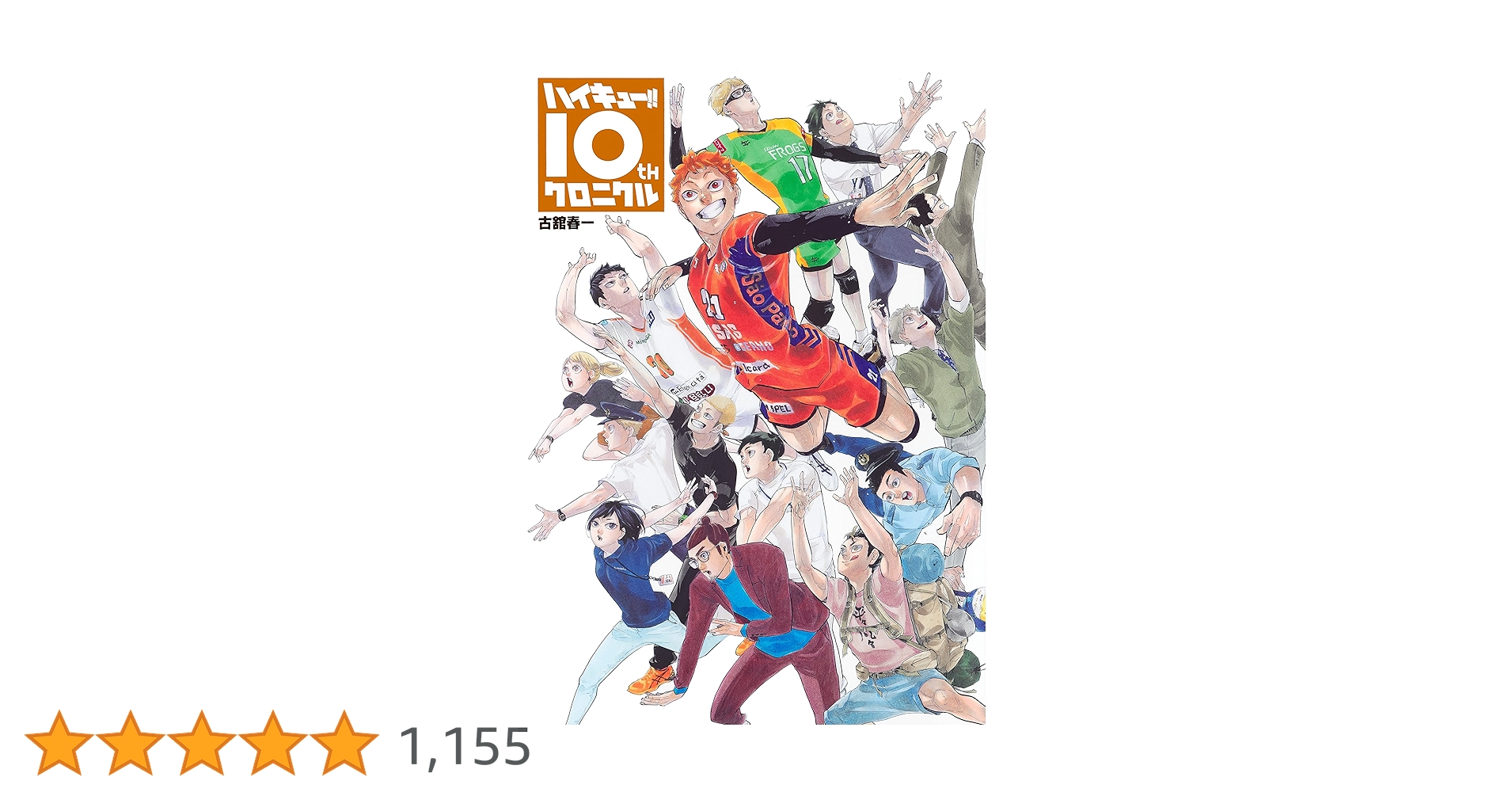 ハイキュー！ 10周年クロニクル初回限定版 希少 ハイキュー!! 10thクロニクル グッズ付き同梱版