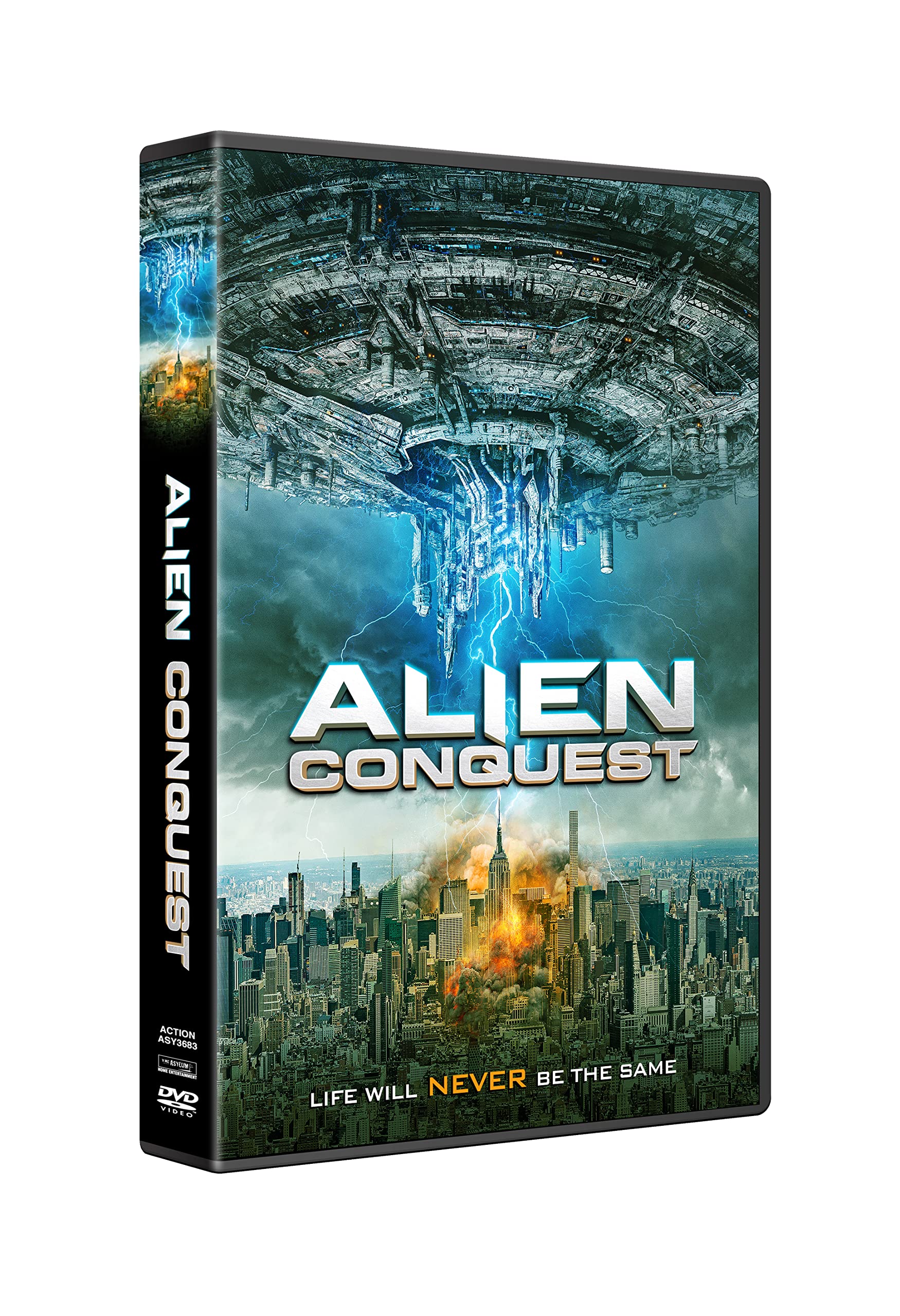 Alien Conquest DVD película de ciencia ficción importada de USA para coleccionar