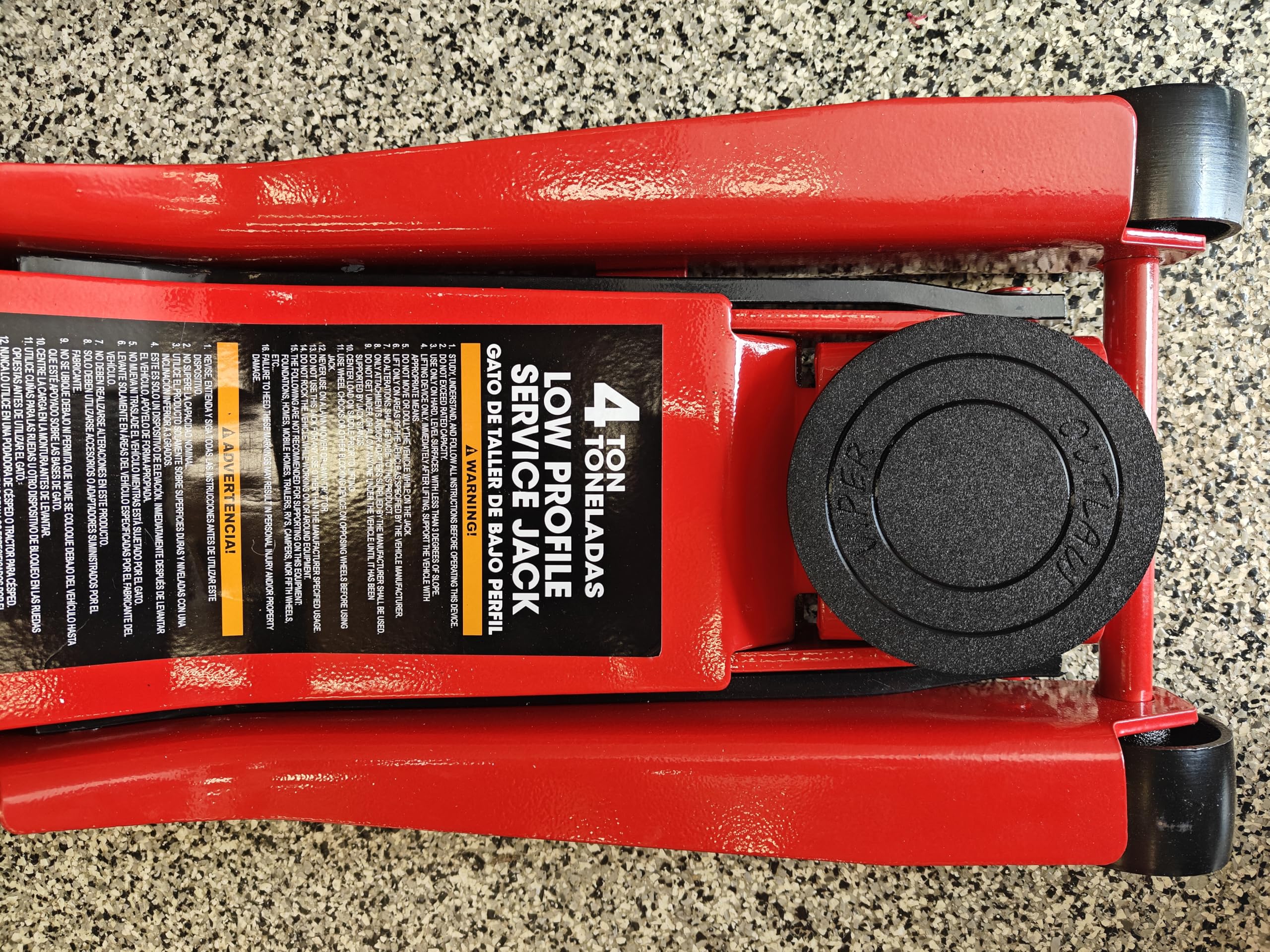 Replacement Jack Saddle Pad for Big Red Torin 4 Ton Low-Profile
