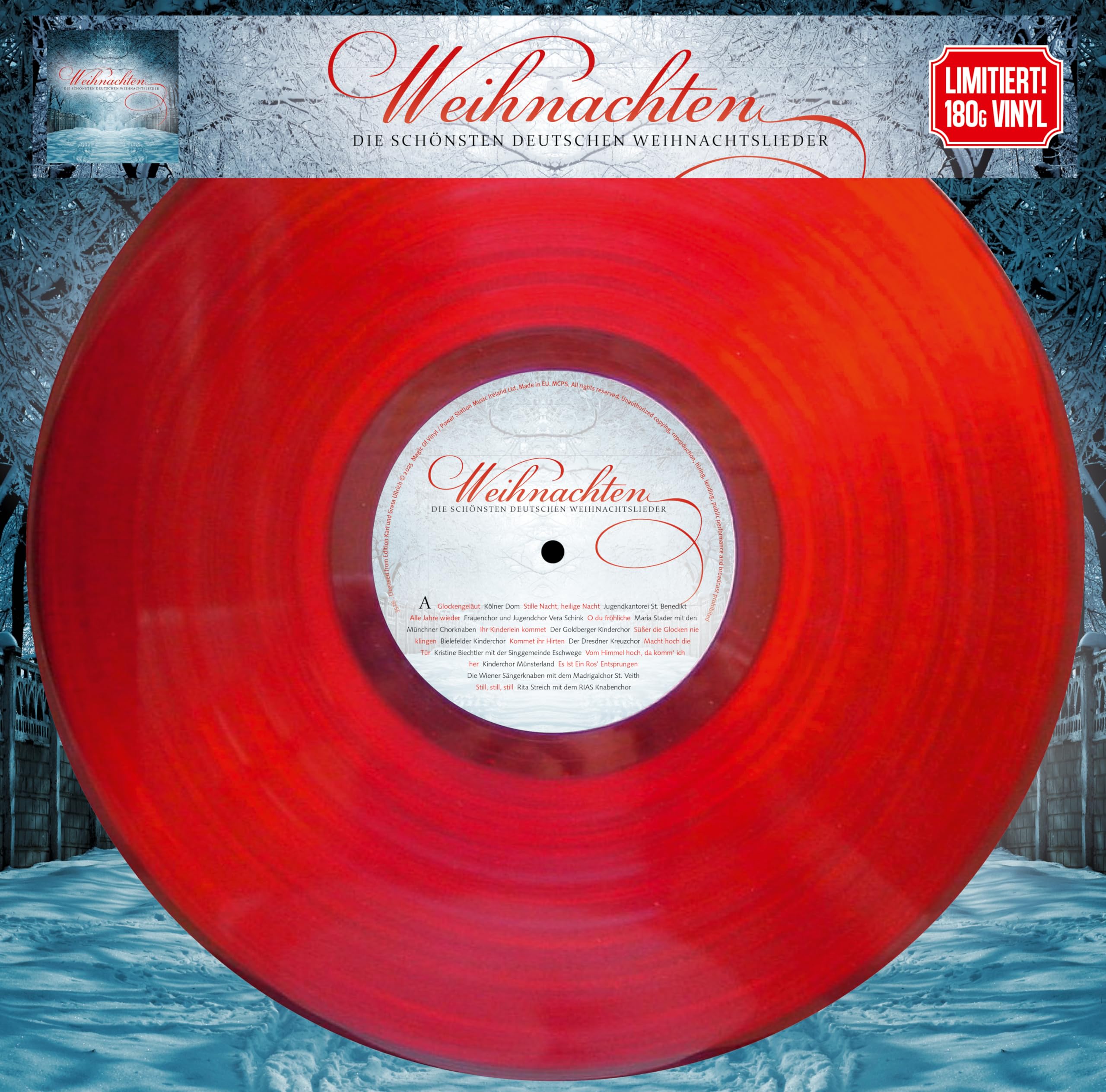 Weihnachten - Die Schönsten Deutschen Weihnachtslieder [VINYL]