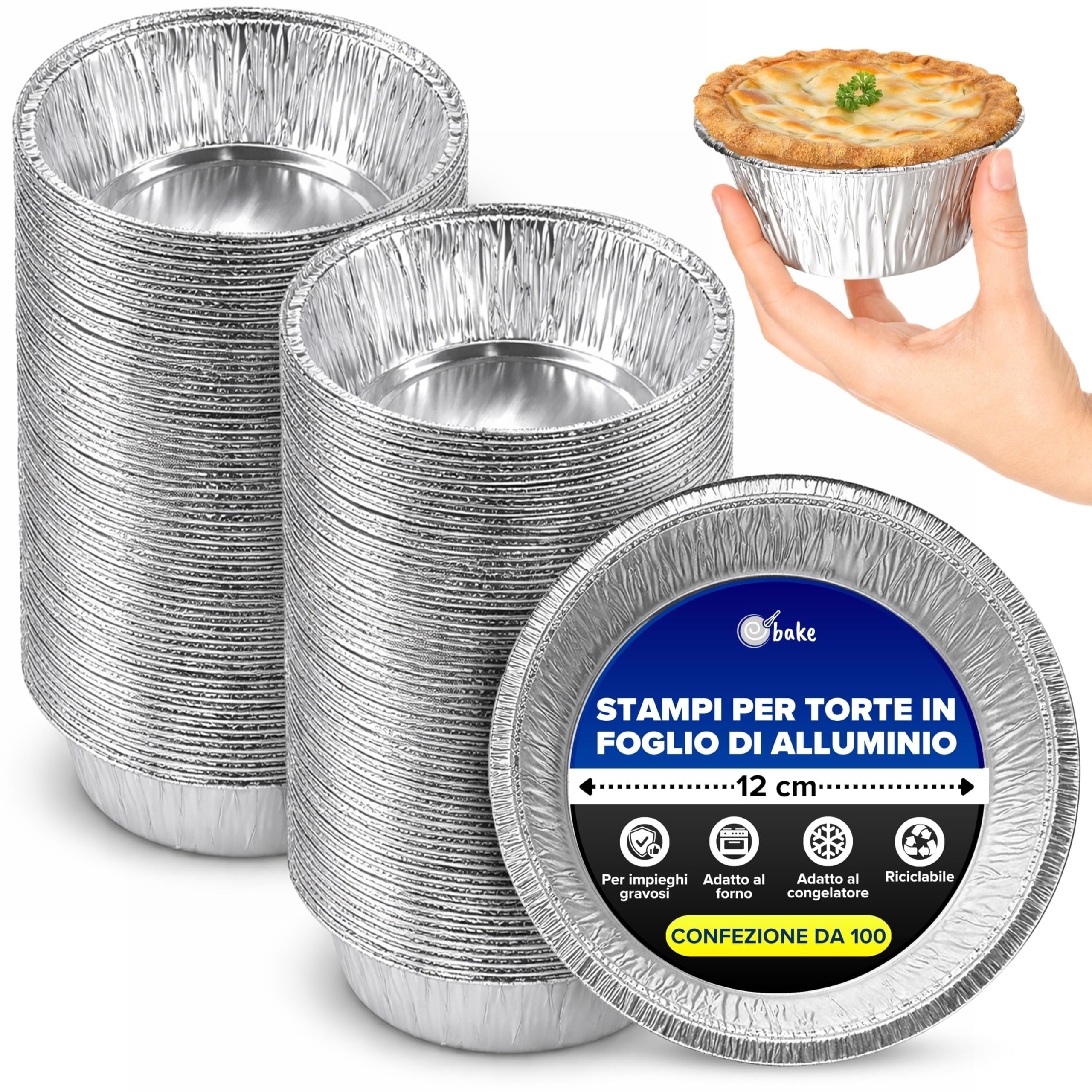 Eco Leaf 20 Vassoi Ovali In Alluminio USA E Getta – 43 Cm, Grandi, Riciclabili, Per Catering E Feste - 3