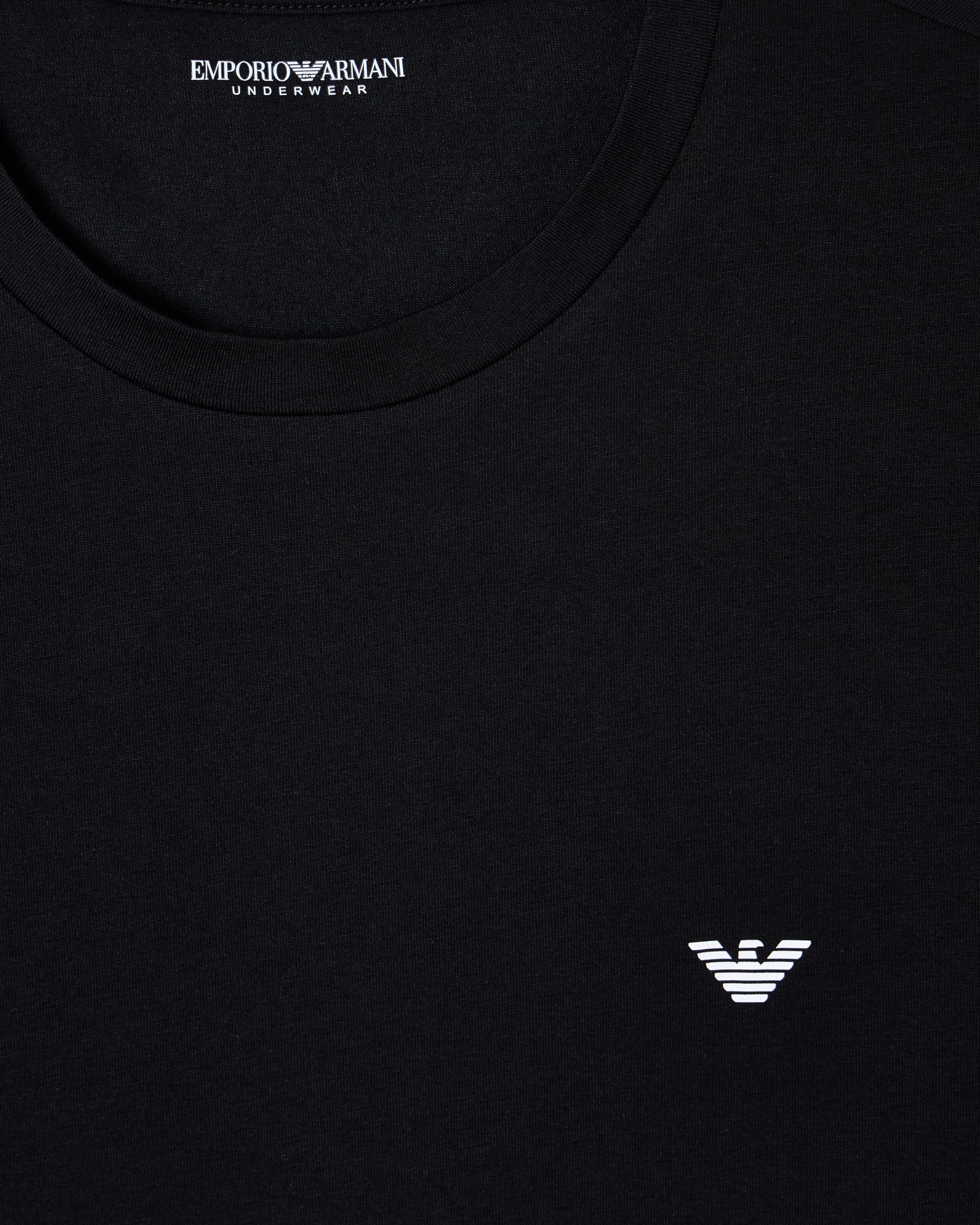 Emporio Armani Crew Neck T-Shirt Camiseta de Cuello Redondo Hombre (Pack de 1)