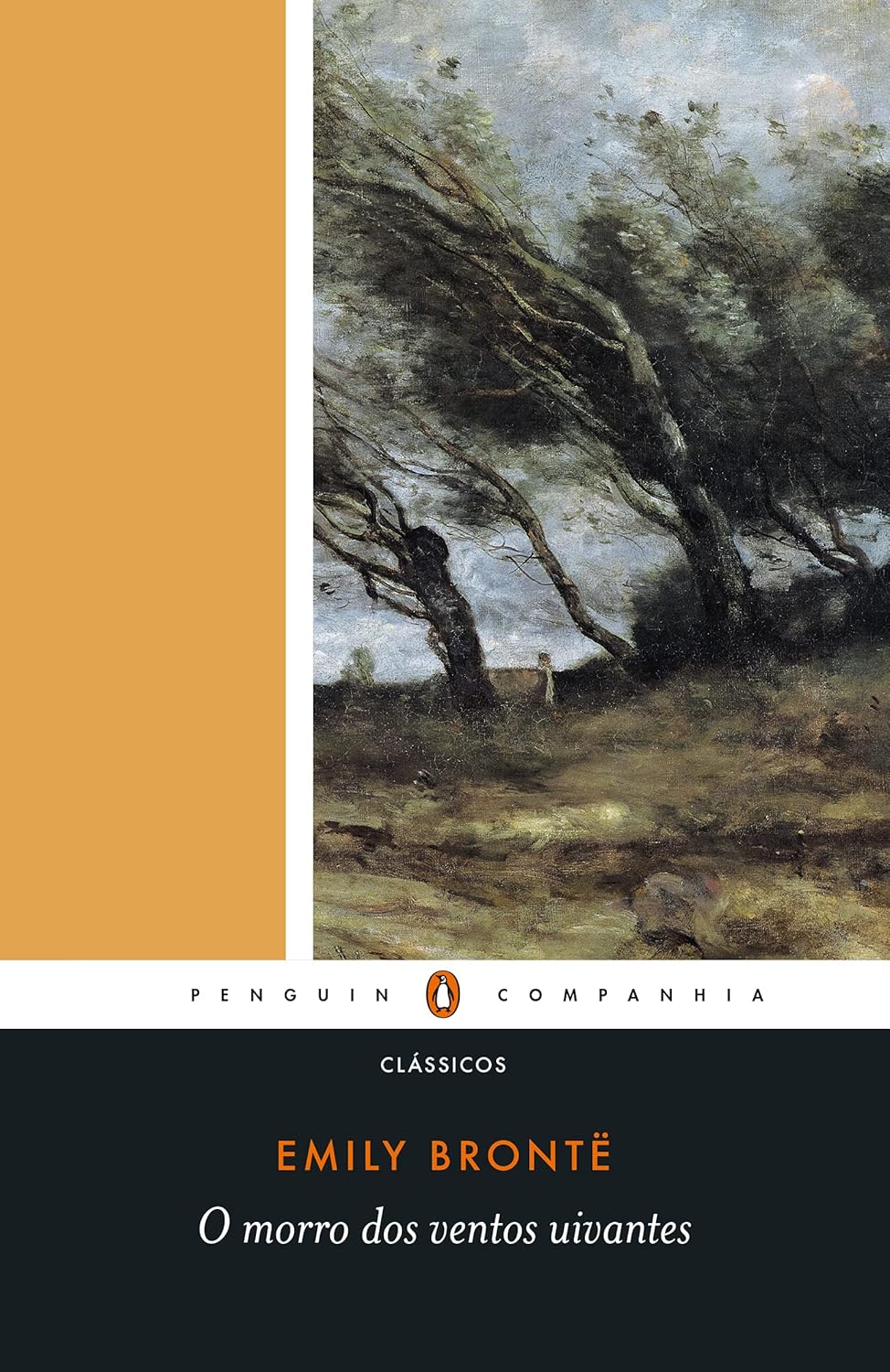 Capa do livro O Morro dos Ventos Uivantes, de Emily Brontë