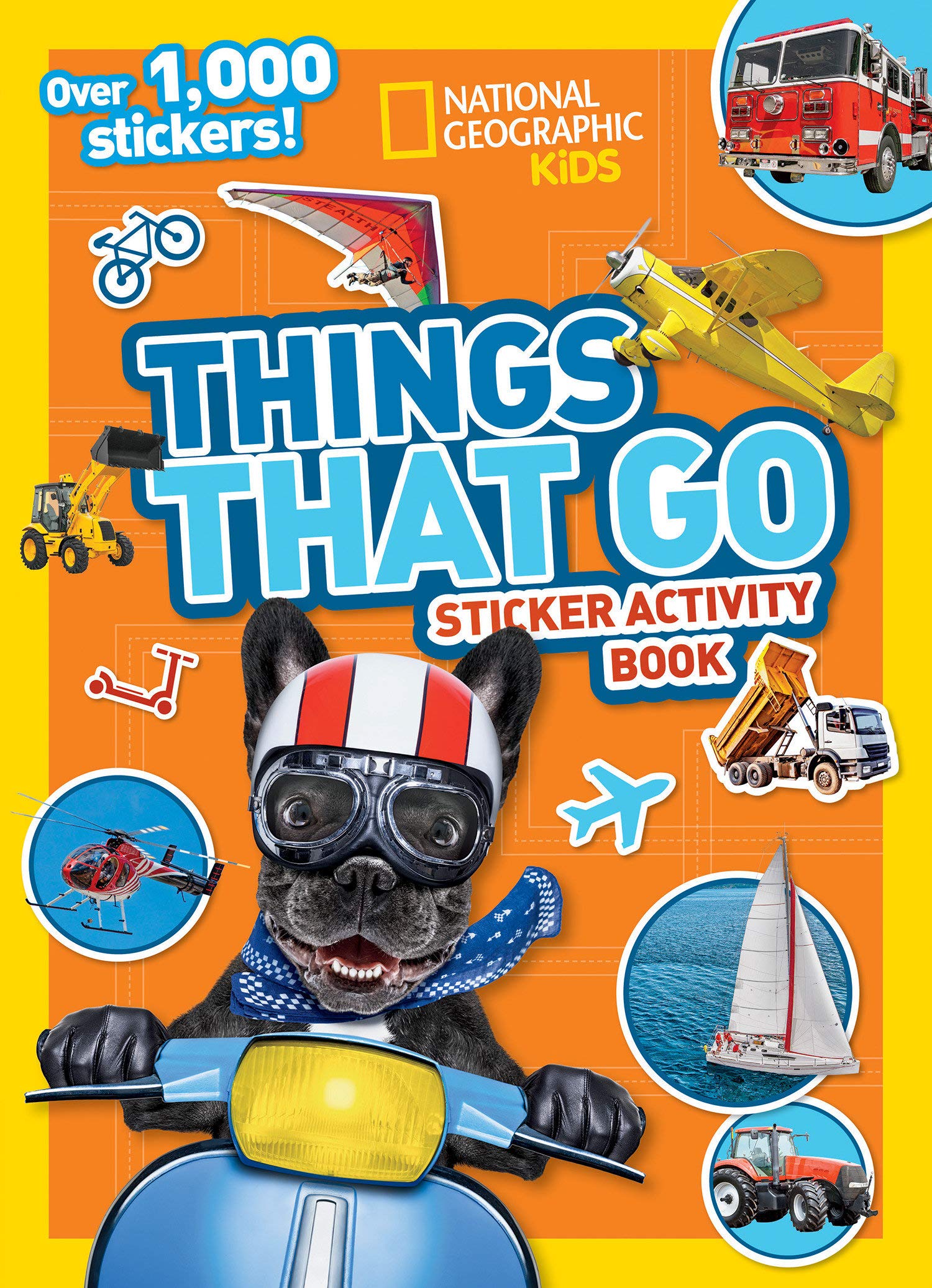 Things That Go Sticker Activity Book: Over 1,000 Stickers!