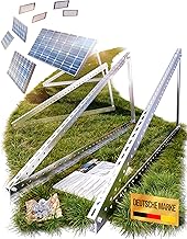Lichtblicker - 4x Balkonkraftwerk Halterung.118cm stabiles 3mm Aluminiumprofil mit hochwertigen Edelstahl Schrauben. Solarmodul Halterung. Befestigung Solarmodul PV-Module Halterung Solarmodul 0%MwSt