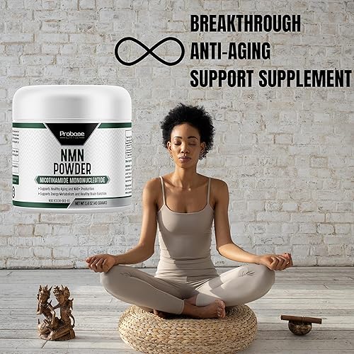 Miniatura 5 de Probase Nutrition Longevity Pure NMN Powder 40 Grams - Ultra-Pure, Fully Stabilized, Pharmaceutical Grade NMN to Boost NAD+, Nicotinamide