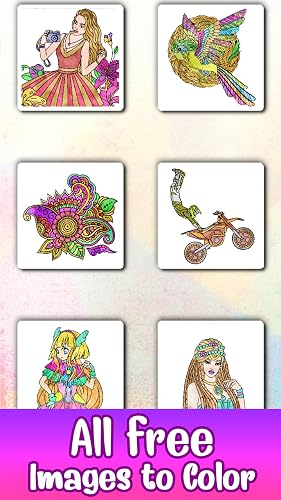 Oil Paint Book - Color by Number Pages - Thumbnail 2