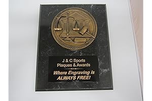 Attorney at Large Plaque: Honor the Law with Style