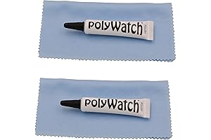 2X PolyWatch Plastic Watch Crystal Scratch Remover Polish