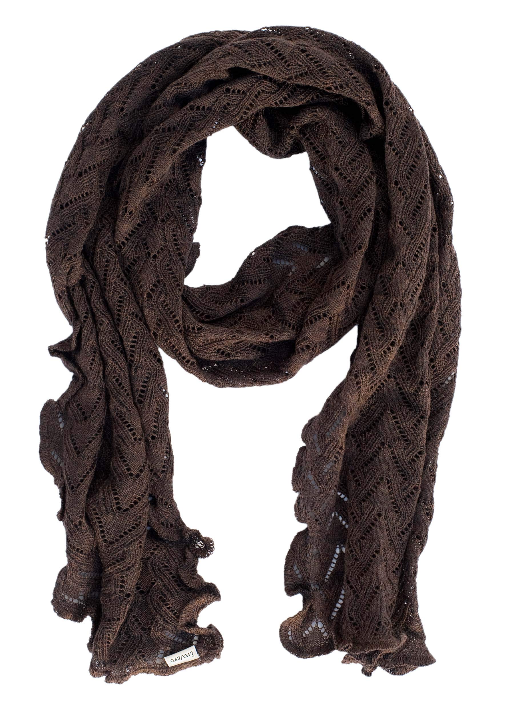 Invero, Merino Schal -Lilly, 100% Wolle