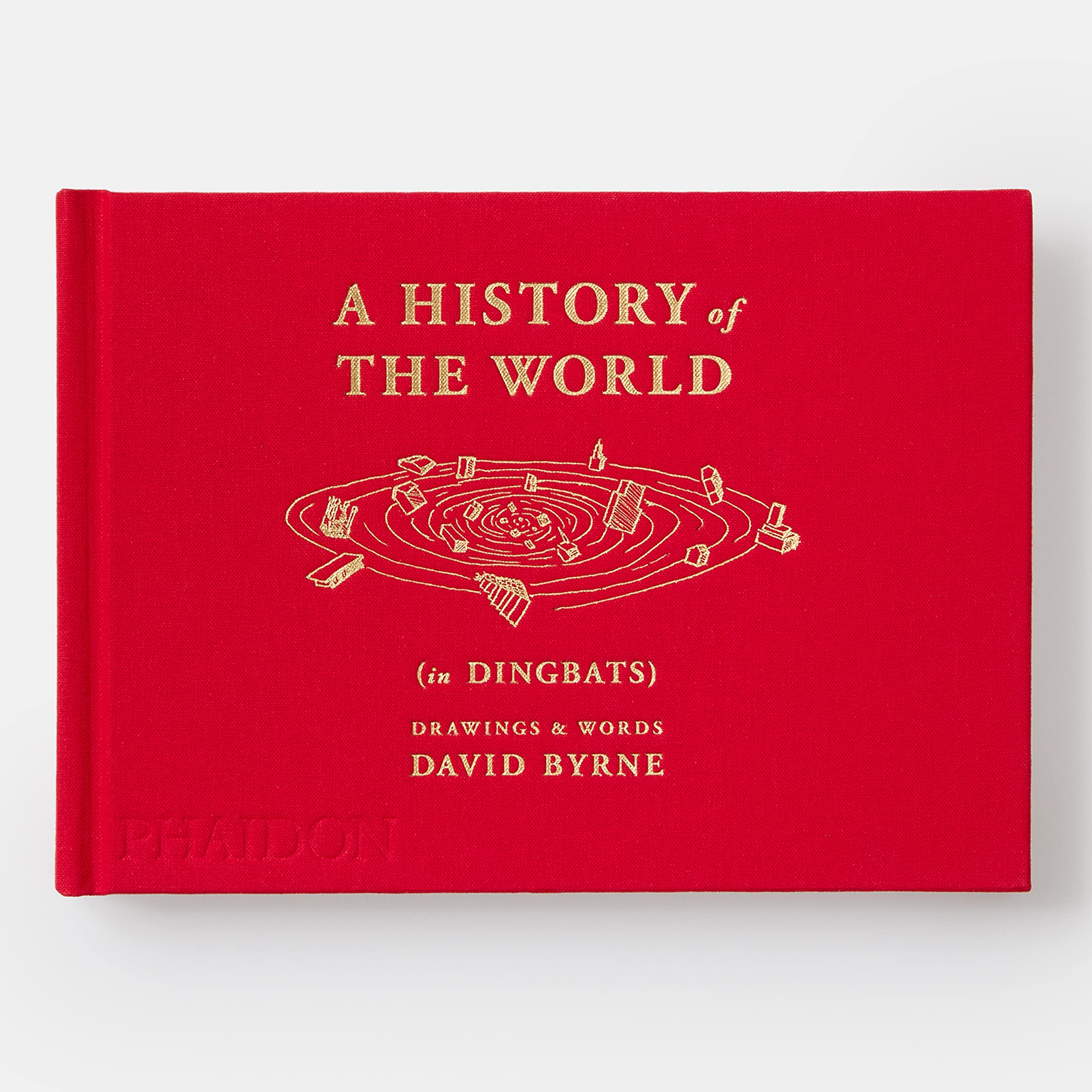 A history of the world (in dingbats): Drawings & Words