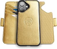 Vista 171 de Dreem Fibonacci - Funda tipo cartera para iPhone 14 Plus Funda desmontable de piel vegana 2 en 1 con soporte integrado, soporte para tarjetas