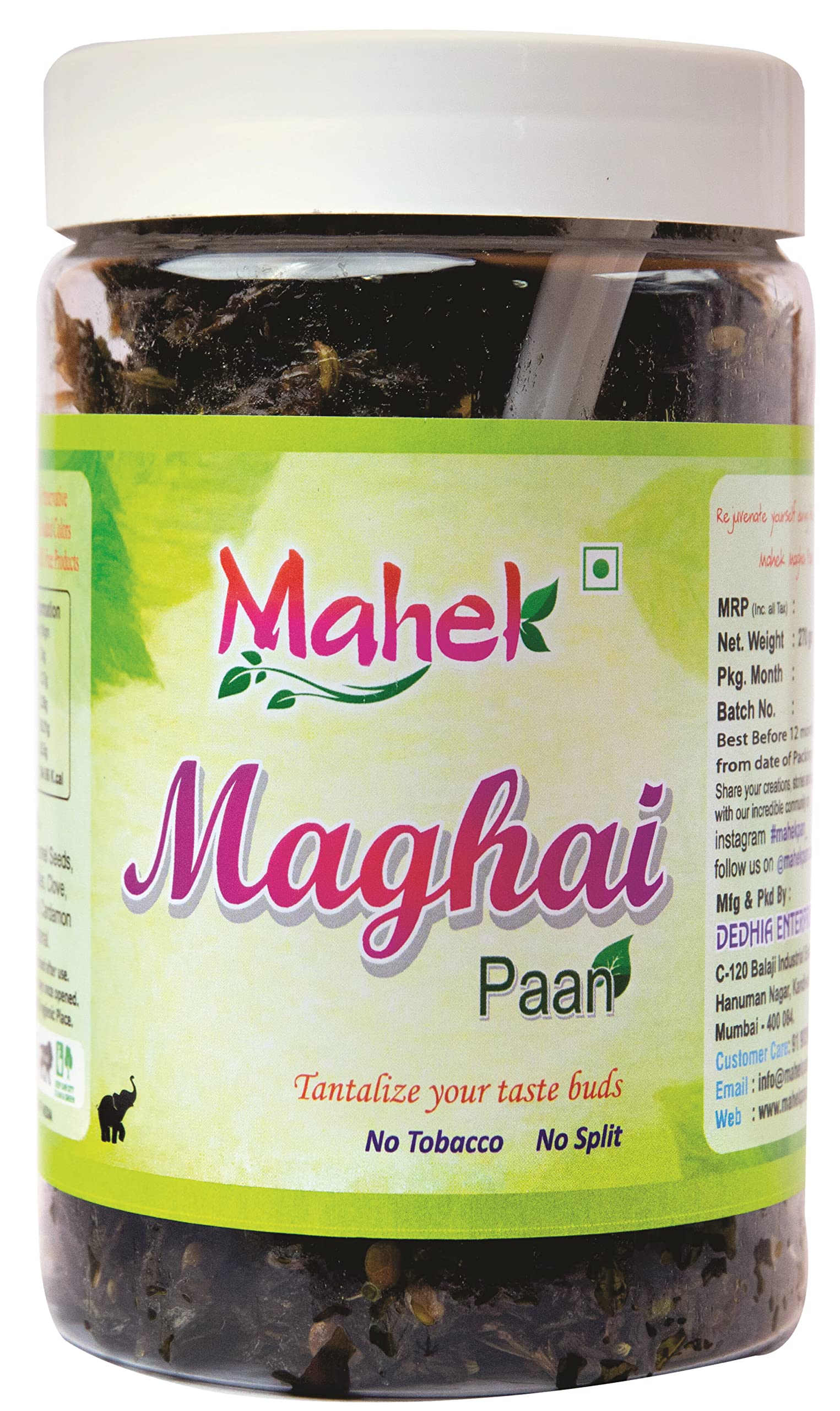 Mahek Maghai Meetha Paan Mukhwas, 150g [Mouth Freshener, Digestive, After-Meal Snack| After Meal Snacks (Pack of 1)
